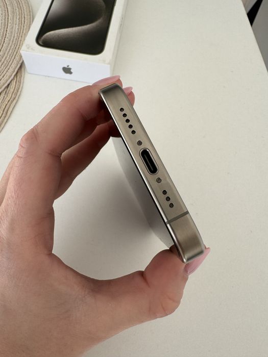 Iphone 15 pro 128 gb natural titanium