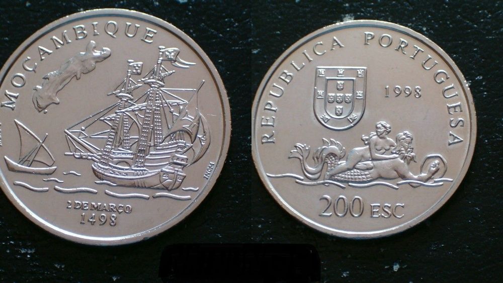 Moeda 200$00 - MOÇAMBIQUE / 1998
