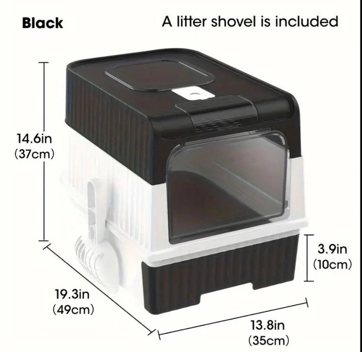 Продам туалет закритого типу новий із лопаткой в комплекті.