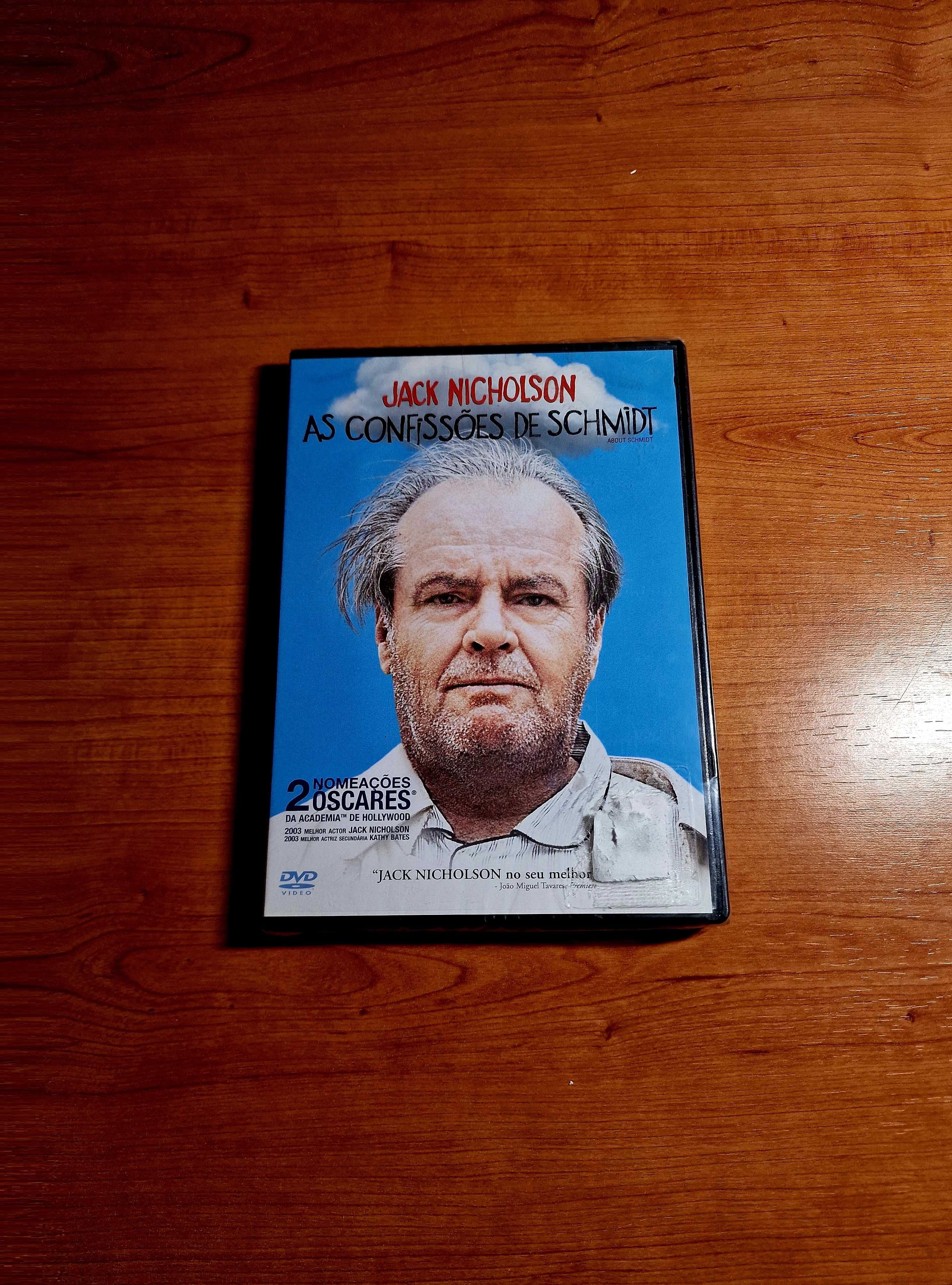 AS CONFISSÕES DE SCHMIDT (Jack Nicholson) Uma Lição de Vida NOVO/SELAD