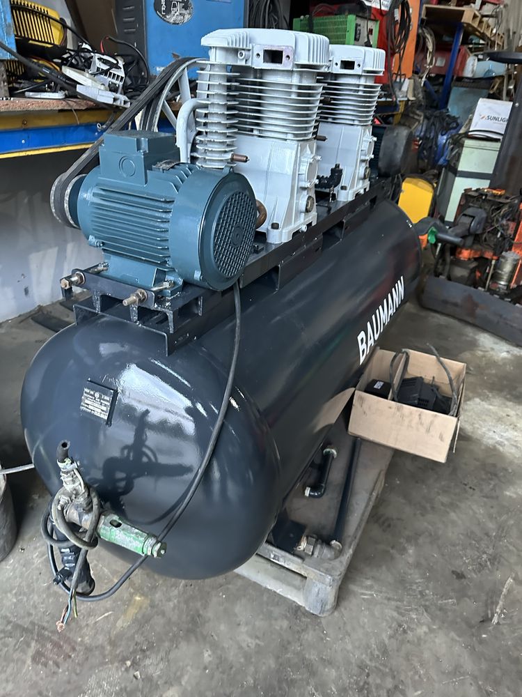 Compressor de 1000 litros elétrico com 2 cabeças