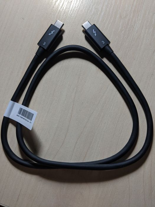 Кабель Thunderbolt 3 cable 0.7m 40Gbps