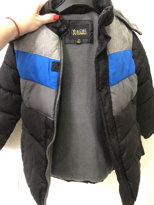 Куртка зимова на флісі 4-5років