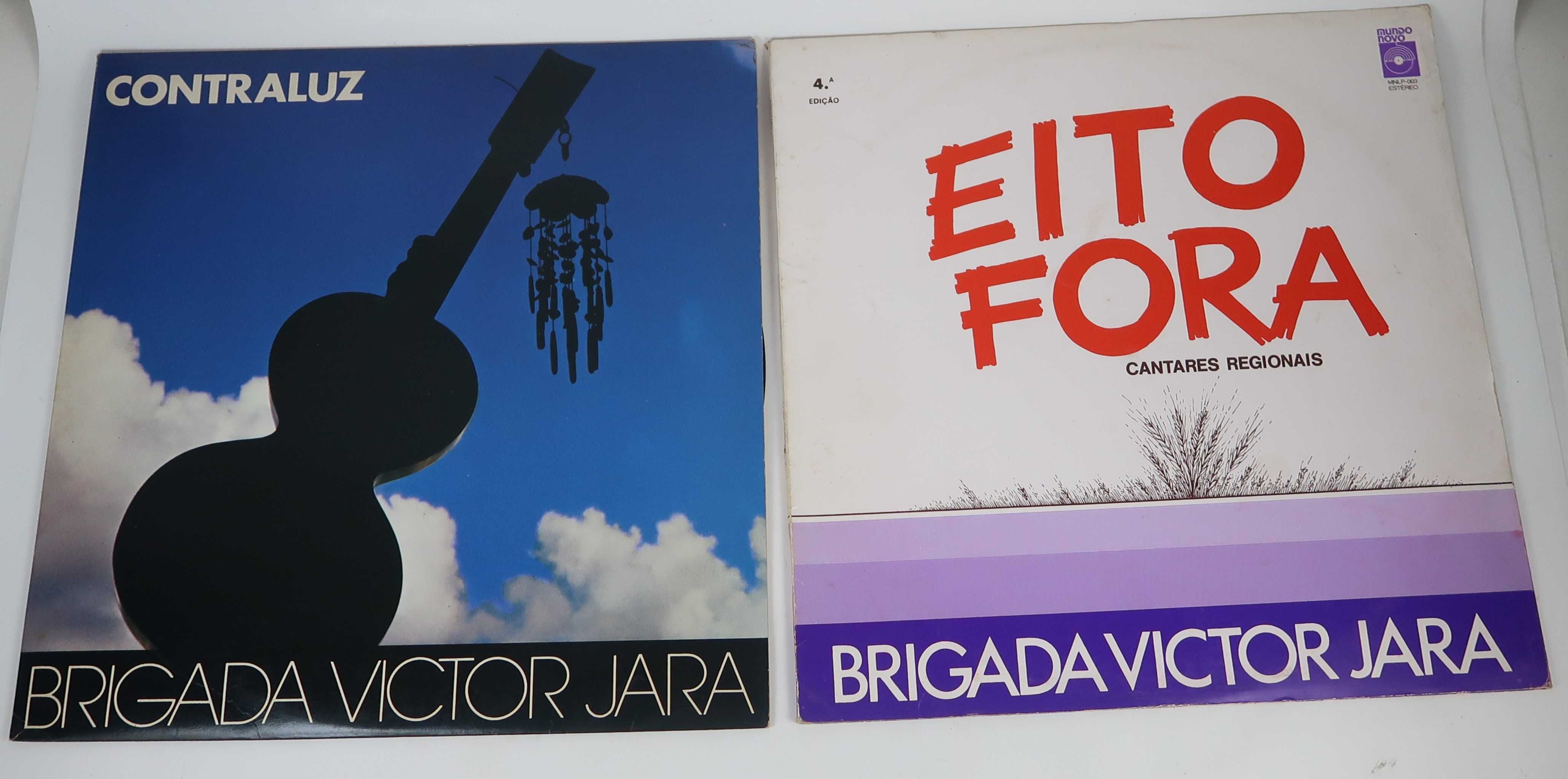 2 Discos Vinil Brigada Vitor Jara