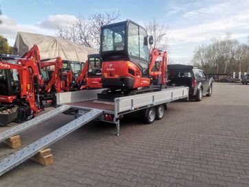 Wynajem koparki Kubota kx019-4 uslugi Sany 2,7