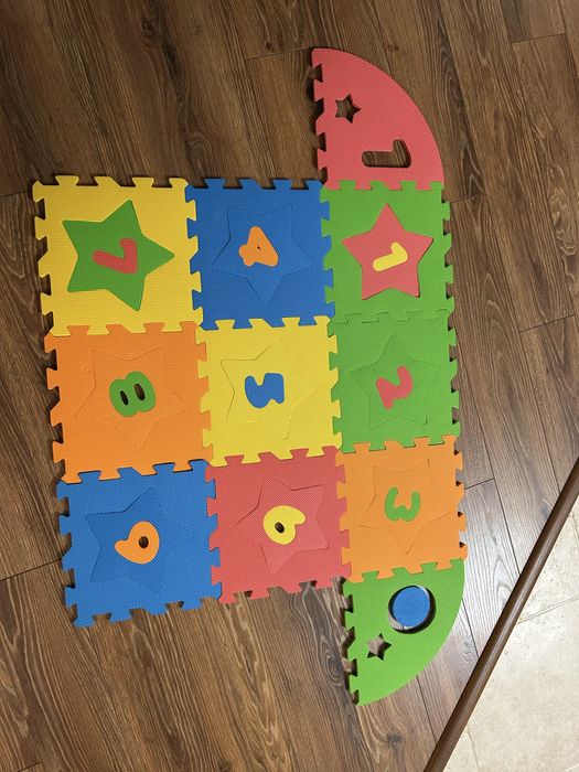 Mata piankowa puzzle cyfry