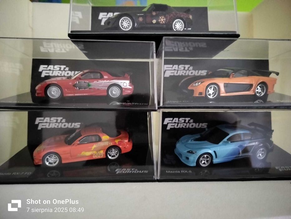 Fast & Furious DEAGOSTINI 17 sztuk