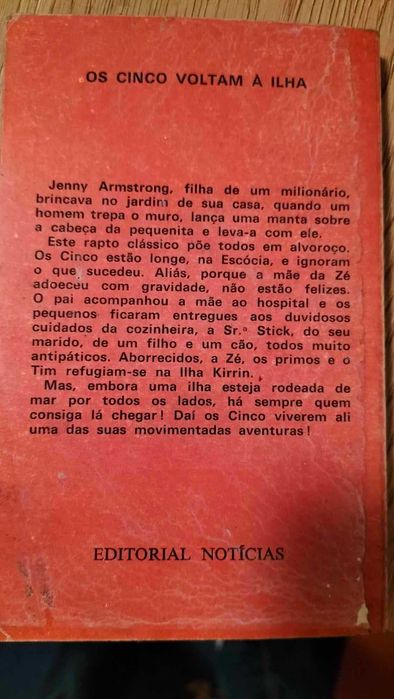 «Os cinco voltam à ilha»