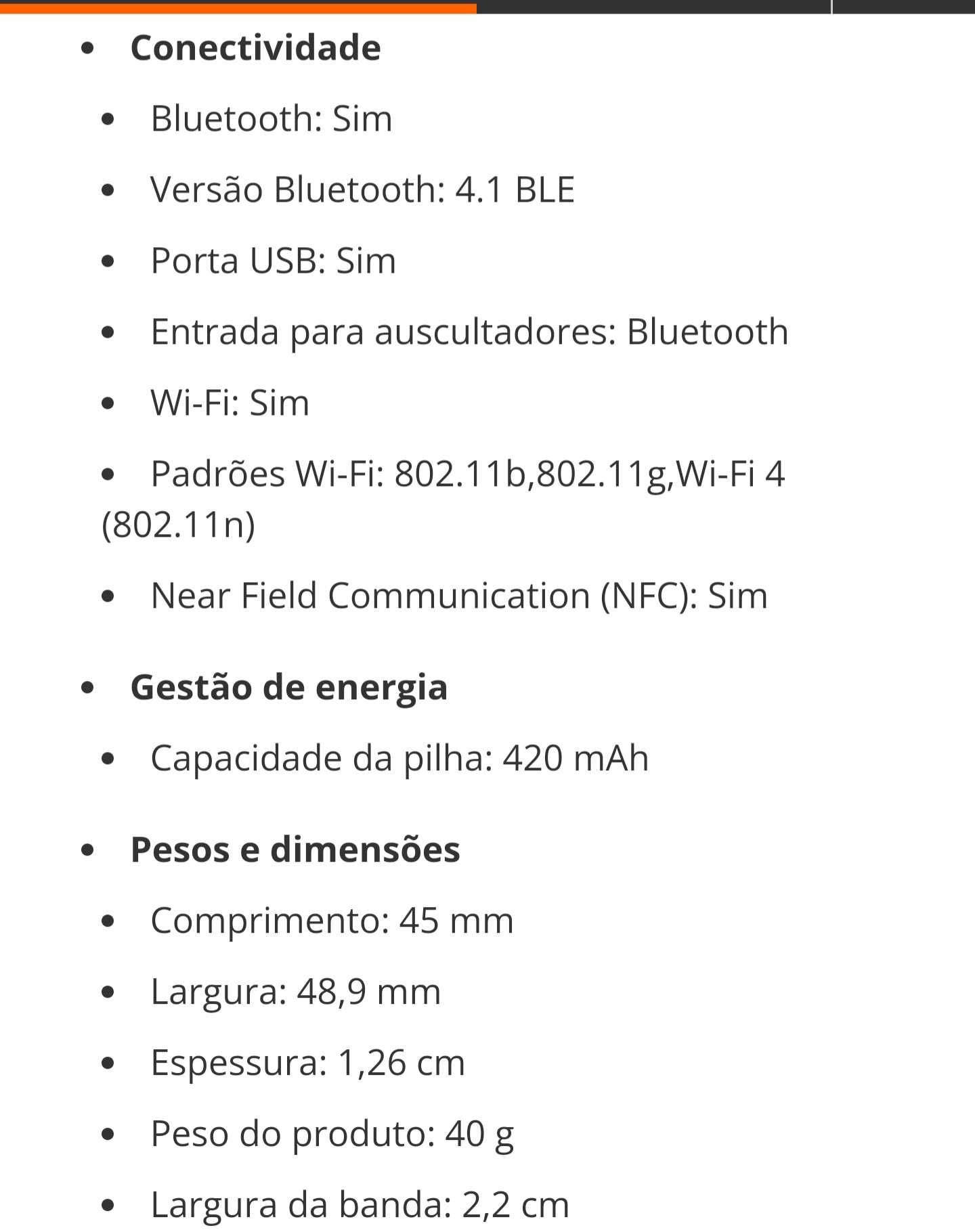 Relógio Huawei Watch 2 2105