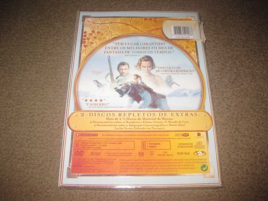 "A Bússola Dourada" com Nicole Kidman/Edição Especial 2 DVDs/Slidepack