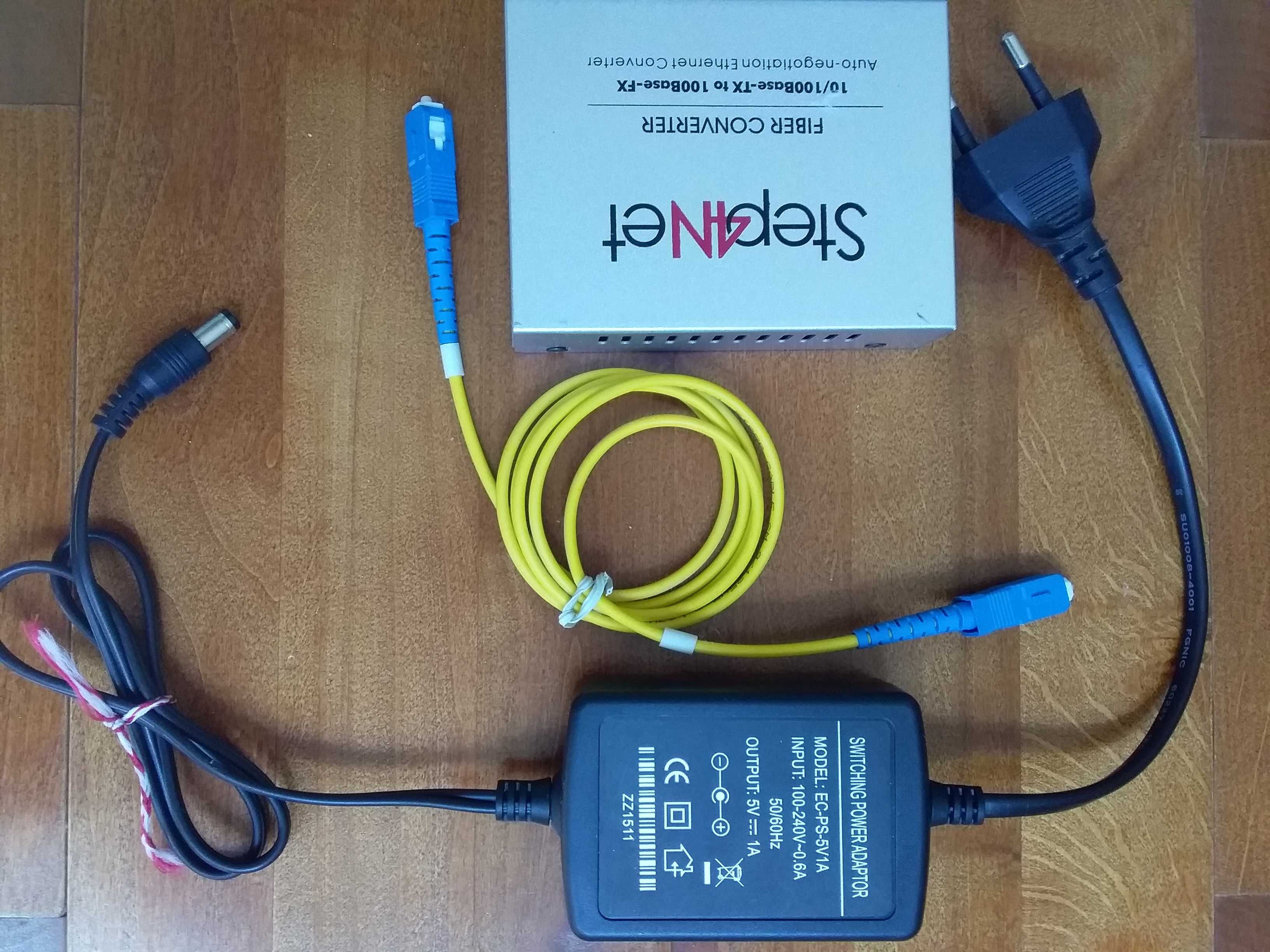 Медіаконвектор Step4Net MC-D-0,1-1SM-1550nm-20