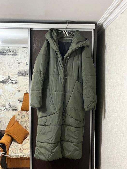 Подовжений пуховик