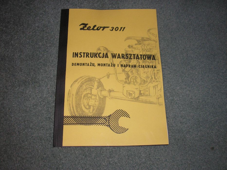 Zetor 3011 - Instrukcja napraw