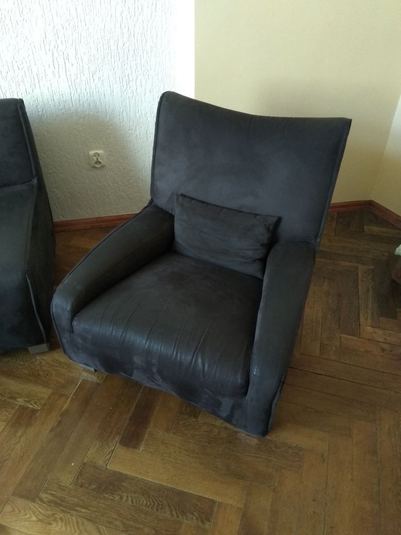 Sofa Rozkładana 2os + 1 Fotel Alcantara