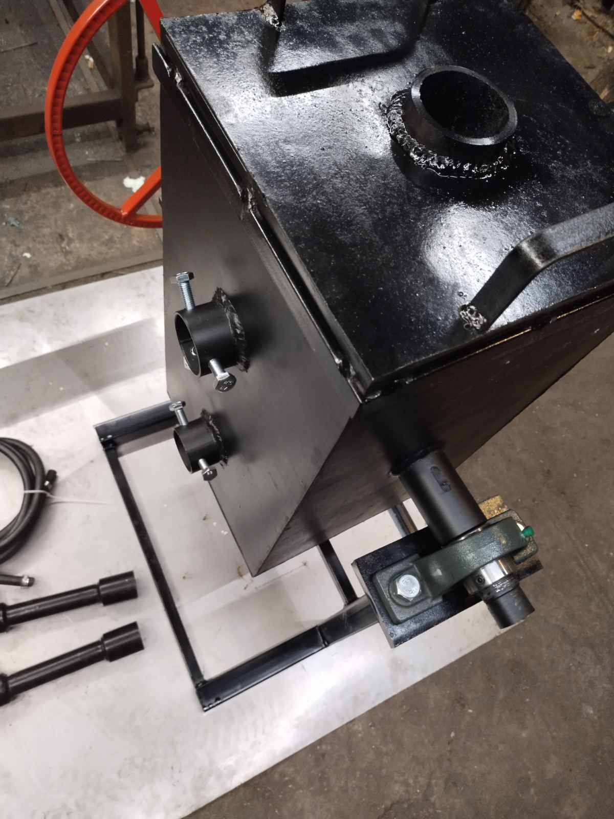 Печка газовая переворотная