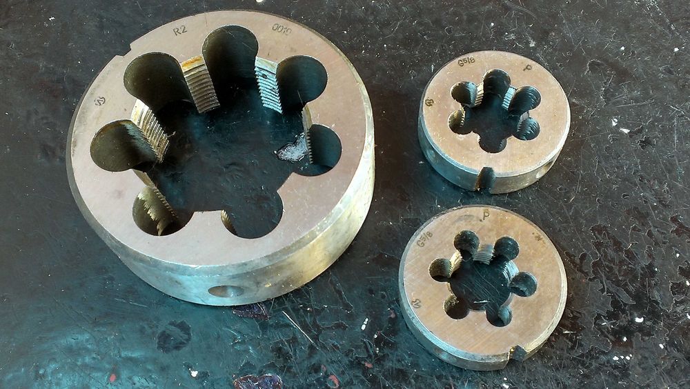 Лерка-плашка,метчик М48,G5/8,G1,КР12-2.54,R2-0019,К1/4,R1/8 СССР