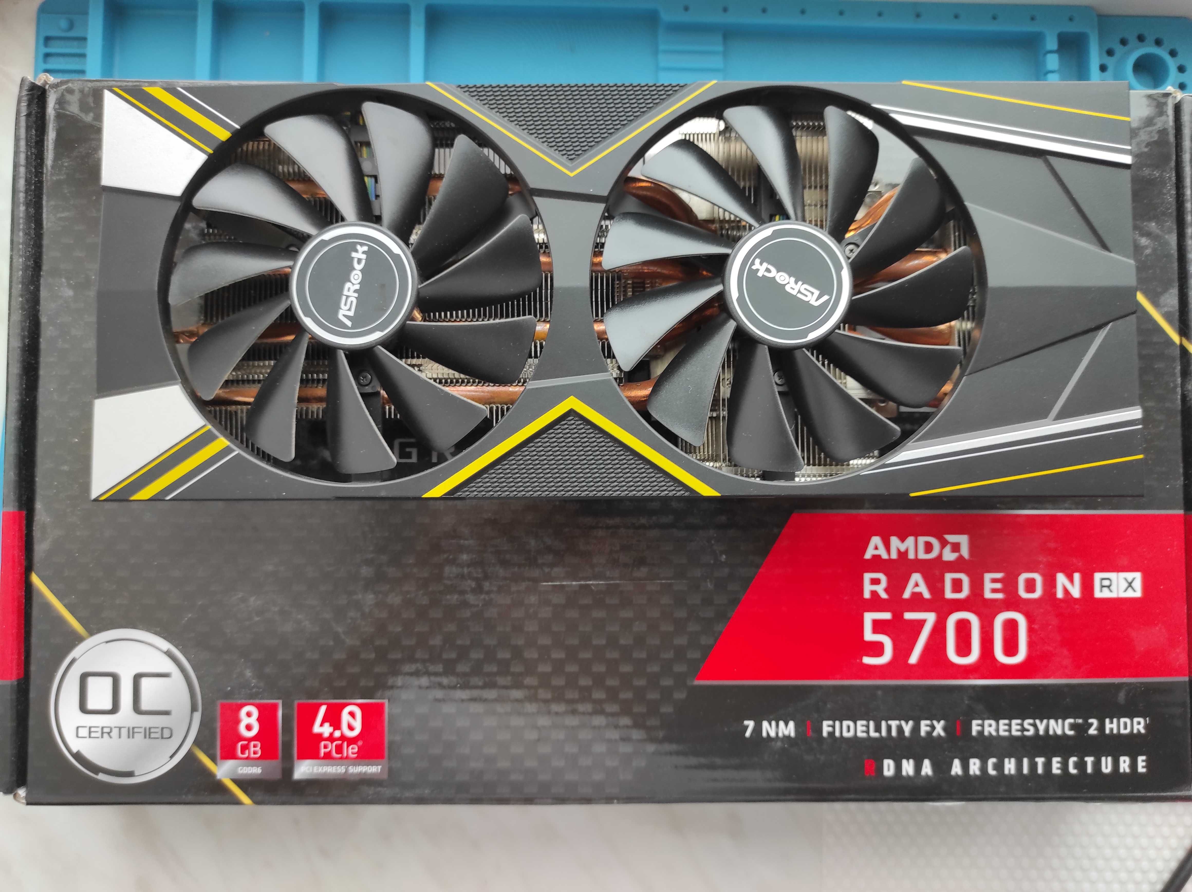 Охолодження охлаждение ASRock Challenger D RX 5700