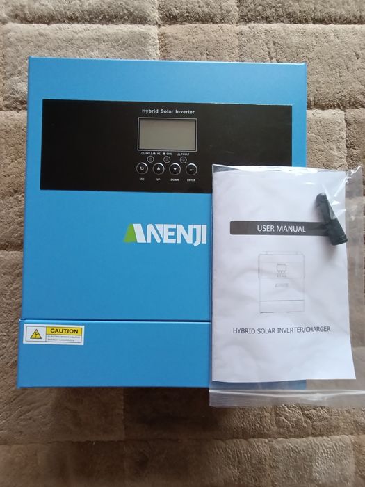 Інвертор ANENJI ANJ-4000W-24V-WIFI. Інвертор гібрідний. Инвертор.