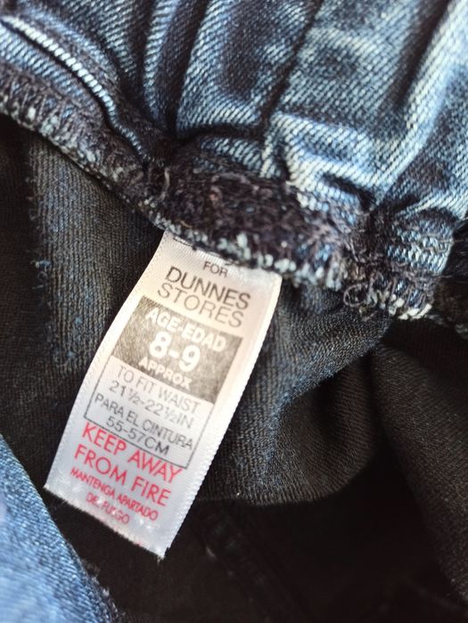 Sg Dżinsowa spódnica 128 spódniczka dla dziewczynki 128