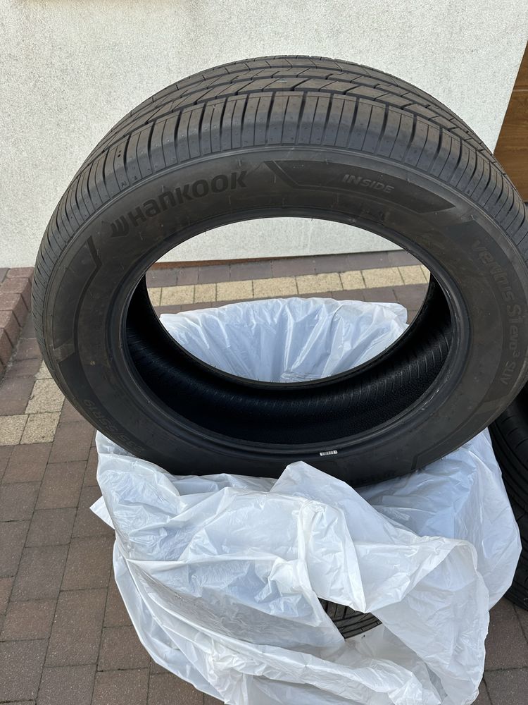 Opony Hankook prawie jak nowe