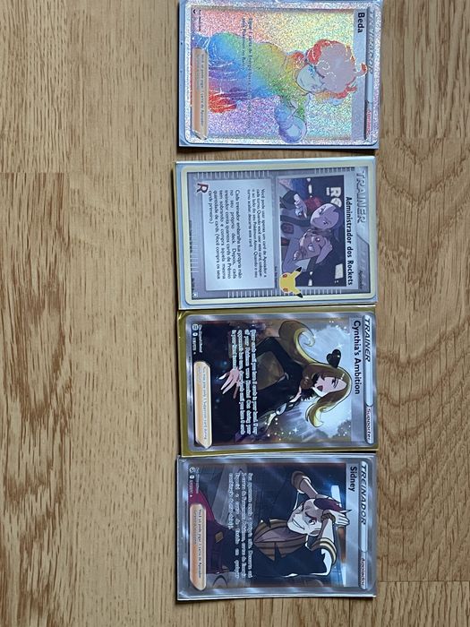 Cartas pokemon raras