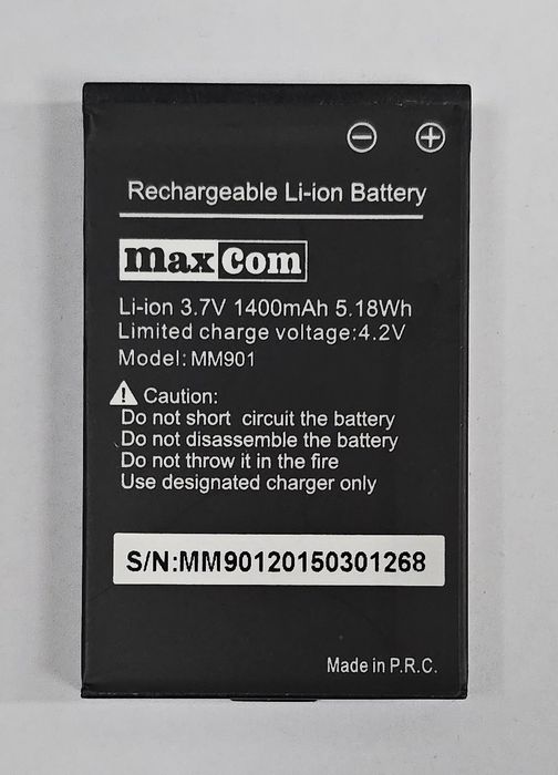 Bateria do telefonu Maxcom MM901 pojemność 1400mAh