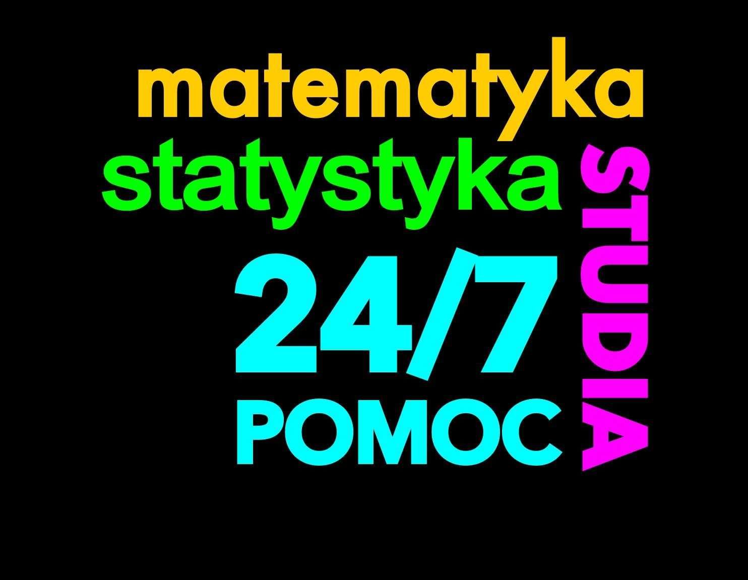 Mat Stat 24/7 :: statystyka MATEMATYKA :: Excel, korepetycje studia