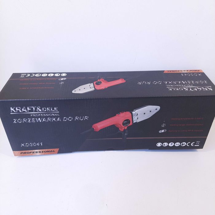 ZGRZEWARKA DO RUR PCV 1500W / 230V D20mm-D32mm  KD3041