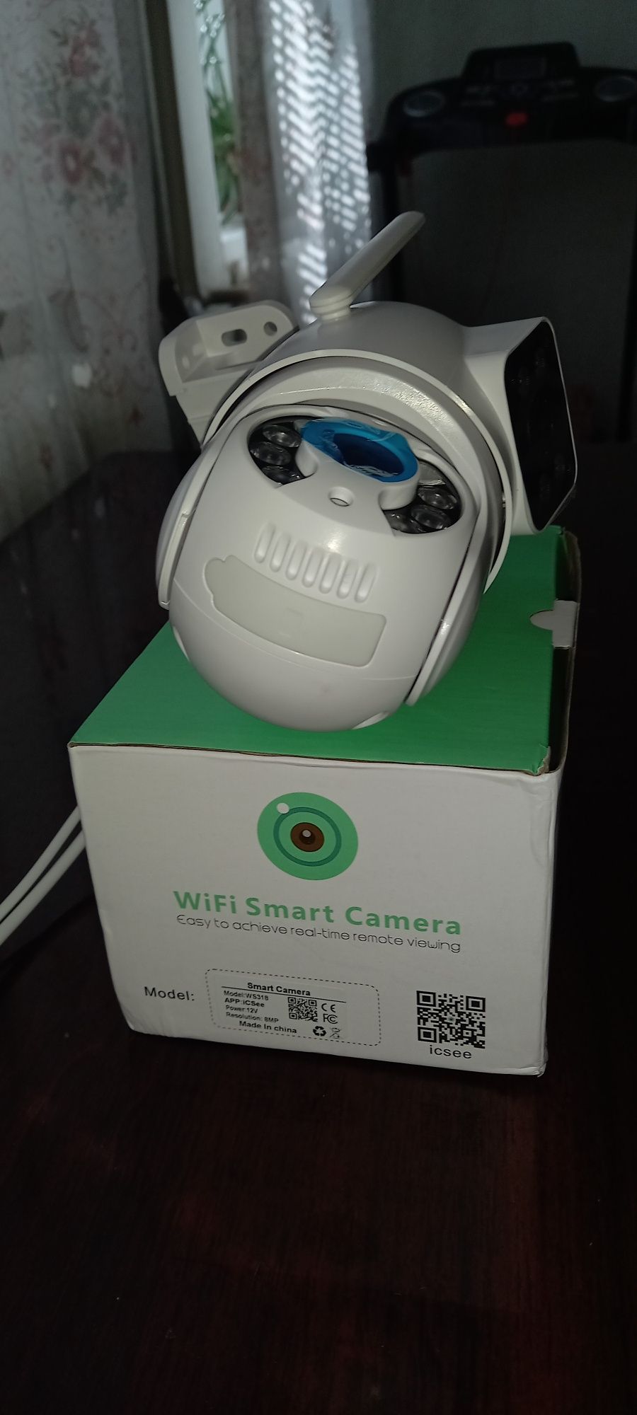Камера видеонаблюдения Hiseeu model WS318 5x-Zoom 8 МП