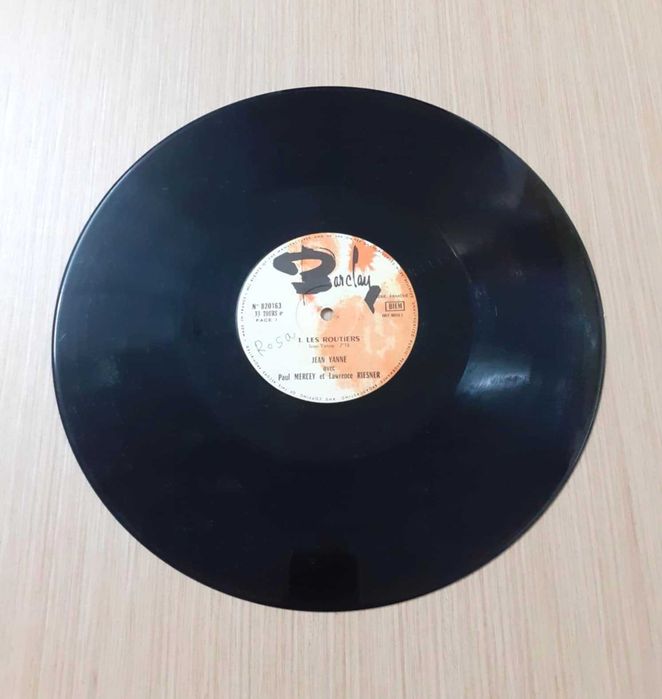 Jean Yanne Avec Paul Mercey Et Lawrence Riesner - Les Routiers