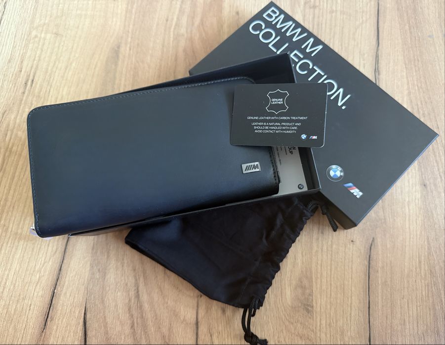 BMW portfel M 100% + elementy karbonu-jedna sztuka !