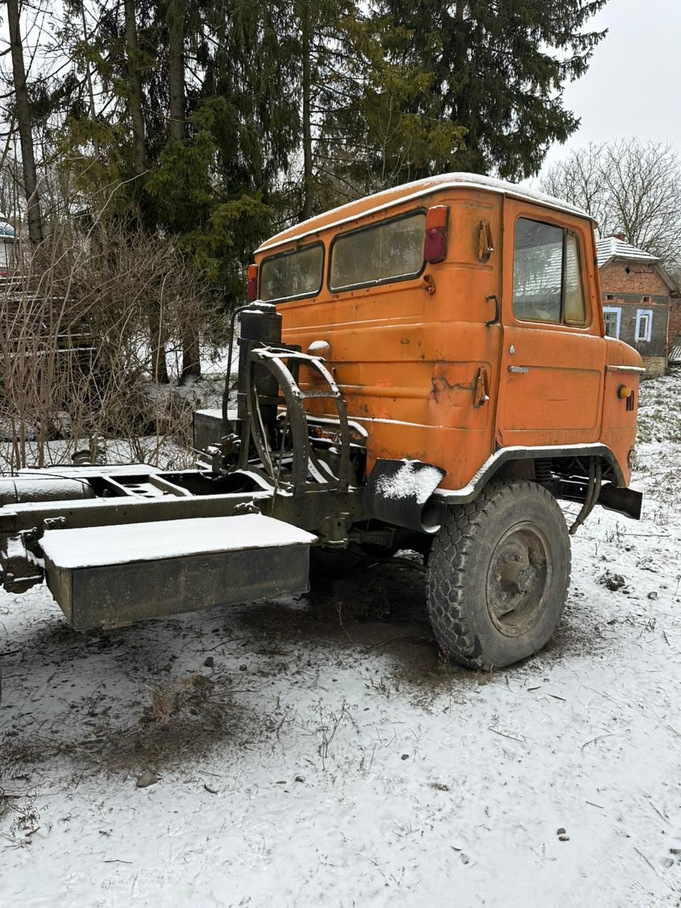 Продається саморобний трактор ГАЗ 66