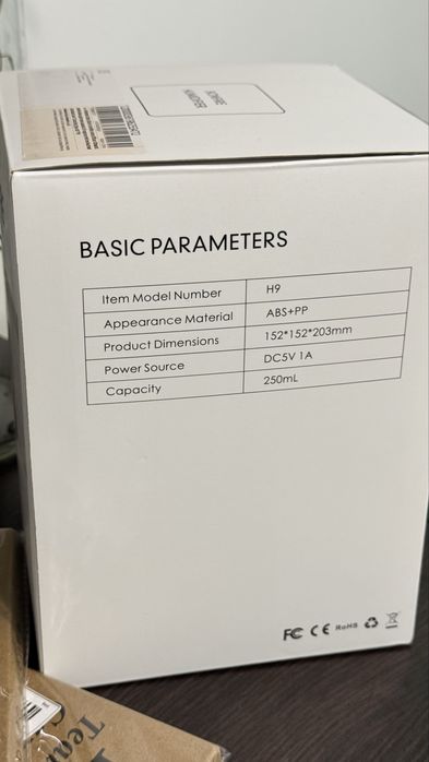 Зволожувач повітря з імітацією багаття та підсвіткою