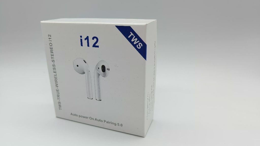 Сенсорні бездротові навушники-вкладки TWS i12