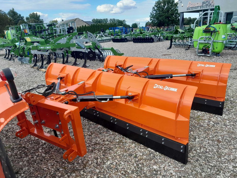 Pług prosty 2,60 Metal Technik spych do kukurydzy do śniegu równiarka