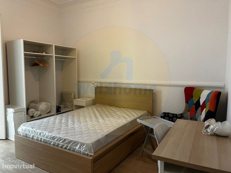 Quarto remodelado próximo do IST Lisboa