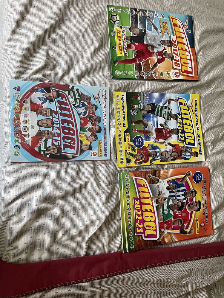 Cadernetas Panini futebol