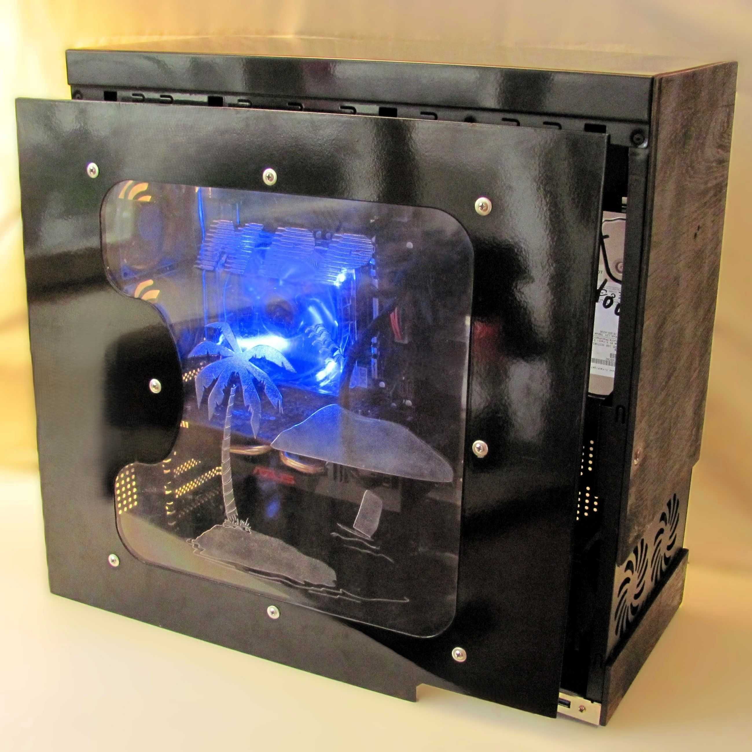 ПК комп'ютер ігровий DDR4 quad, RX 570, M.2 SSD+HDD, 1080 ГБ, 750W 80+