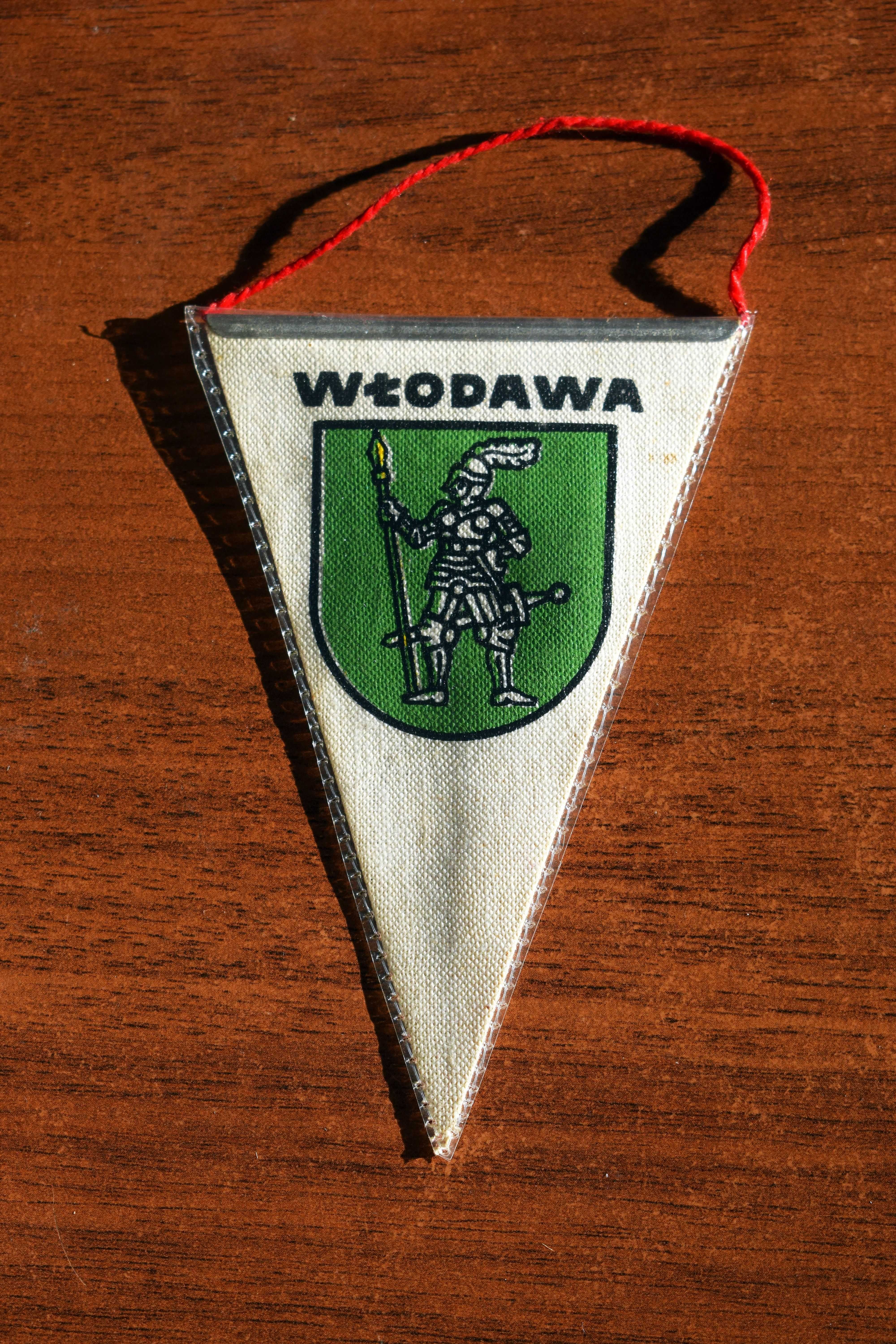 Proporczyk PTTK Foto-Pam, Włodawa, mały: 10 x 6,5 cm bardzo dobry stan