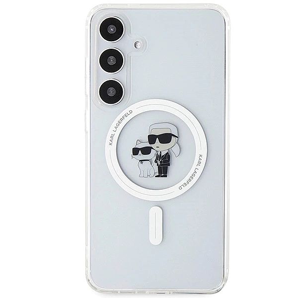 Etui Karl Lagerfeld IML Karl&Choupette MagSafe na Samsung Galaxy S24 -