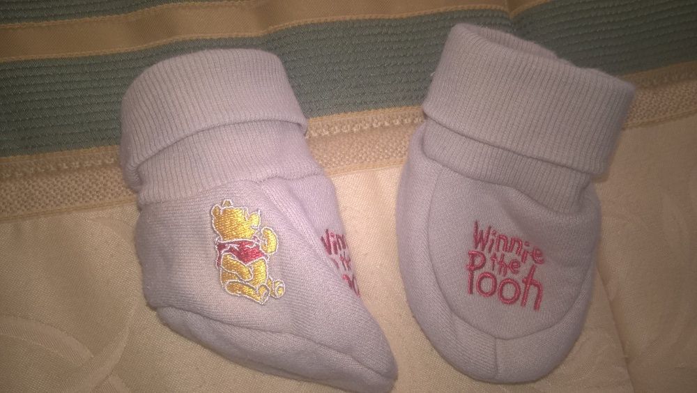 Botinhas Meias Gorros Collant Winnie the Pooh Disney Zippy 17/18/19/20