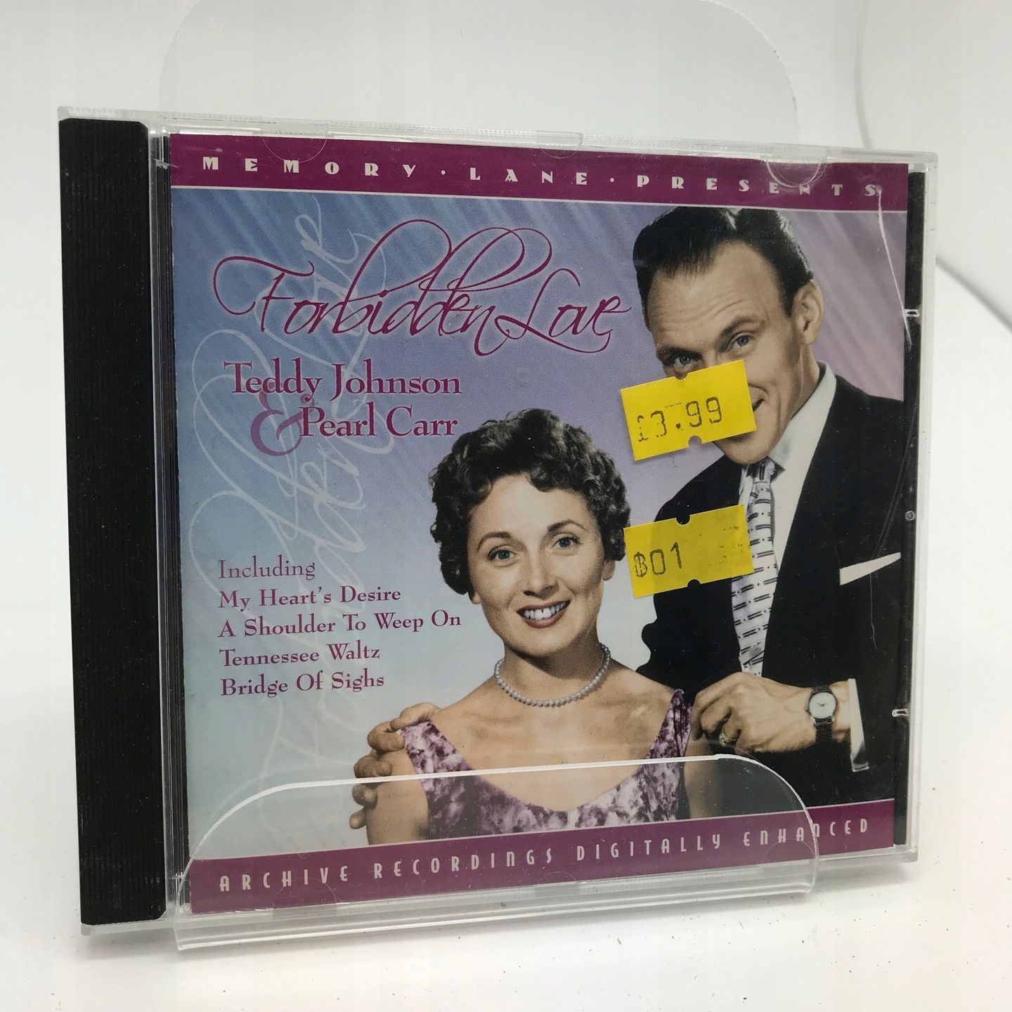 Cd - Teddy Johnson, Pearl Carr - Forbidden Love