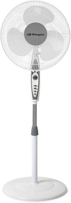 Ventoinha de pé, 50 W, preta ou branca