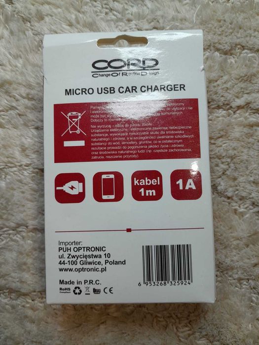 Nowa Ładowarka samochodowa wyprzedaż szybka wysyłka