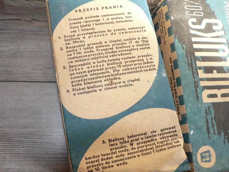 Proszek do prania PRL - jak nowy