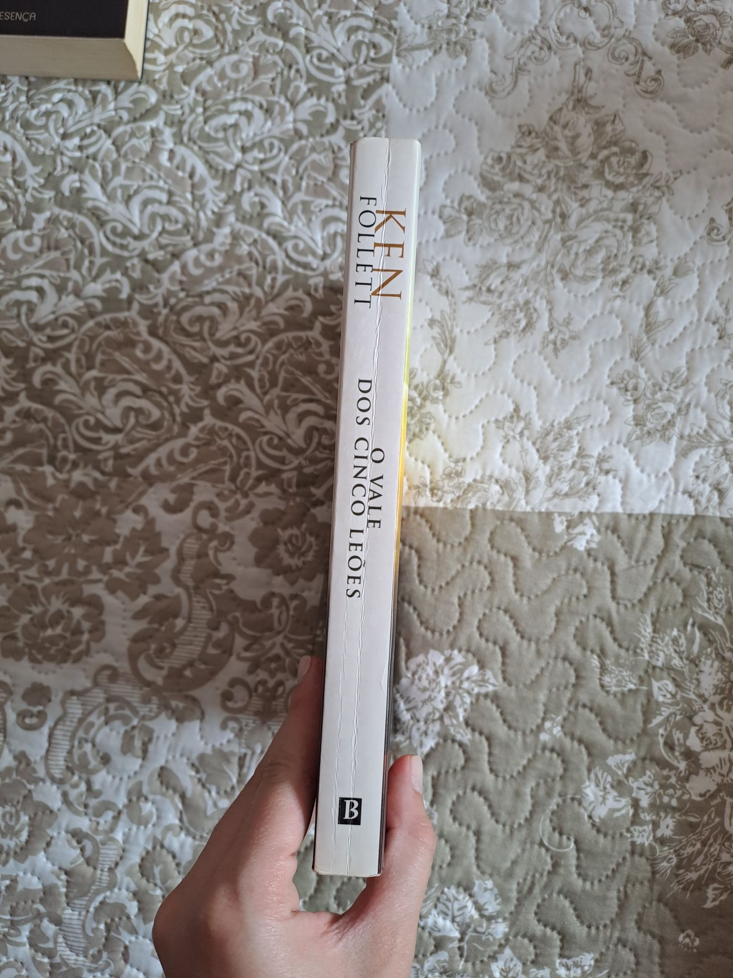 Livro " O Vale dos Cinco Leões" de Ken Follet