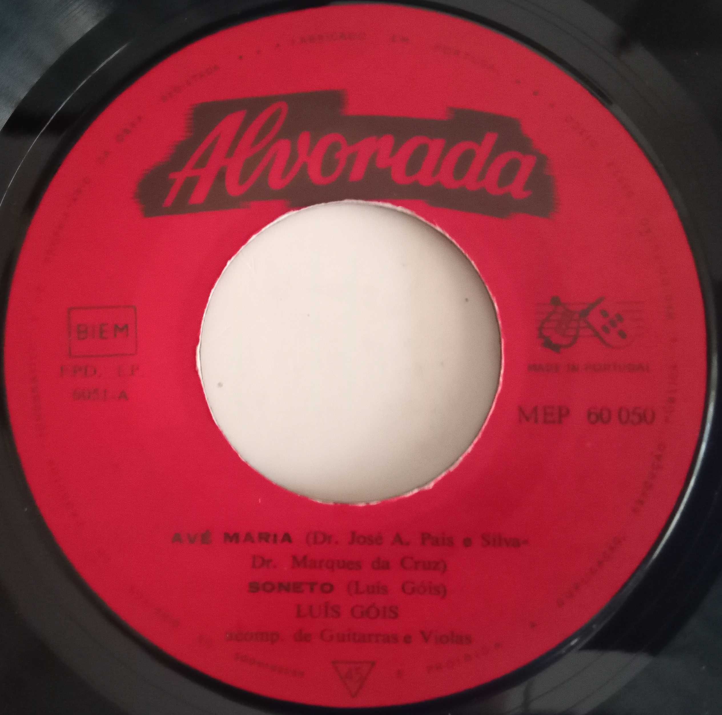 José Afonso / Luís Góis	- - - - -		Coimbra Fados	- - - - -	EP