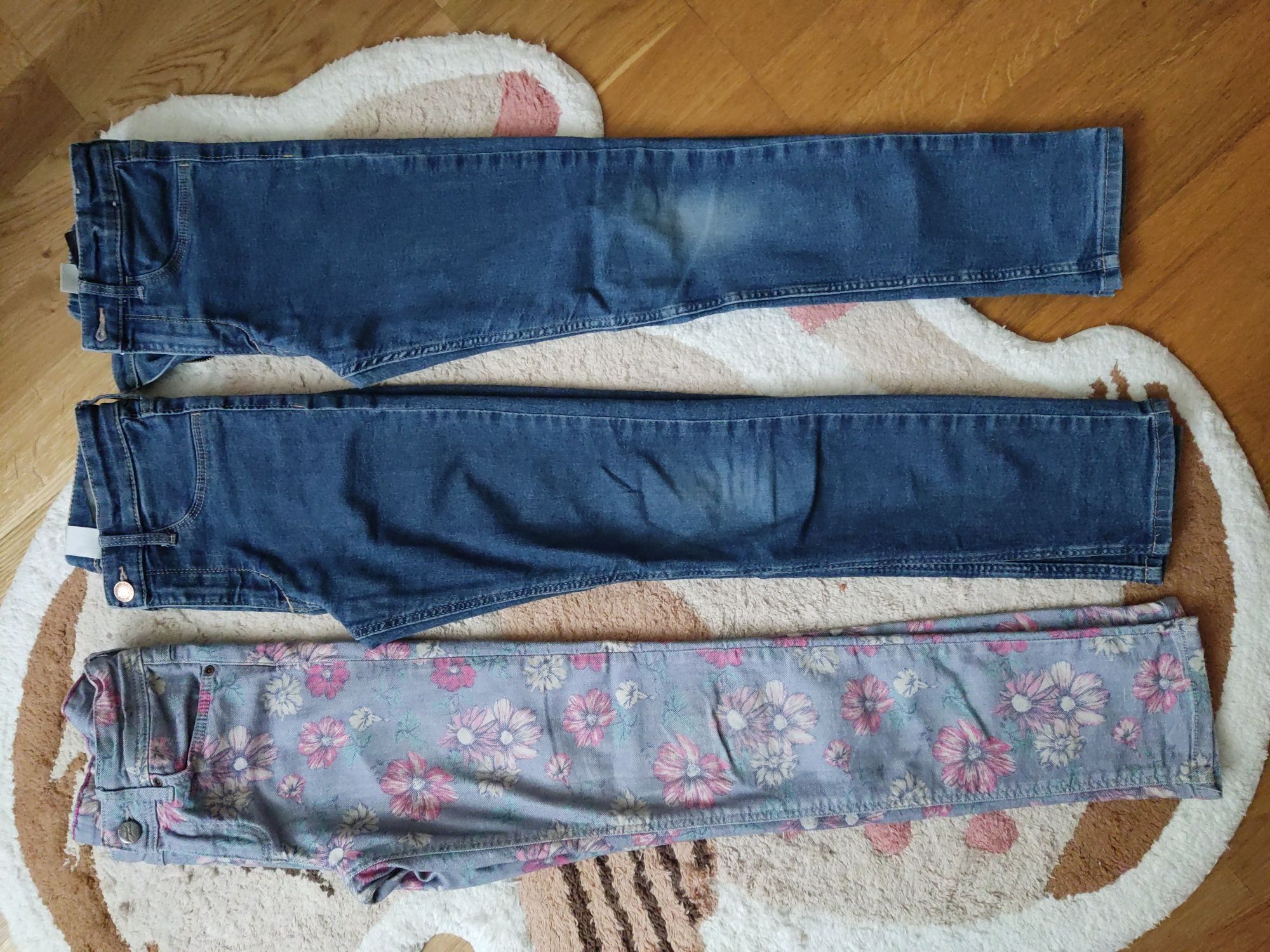 Dżinsy jeansy h&m 140