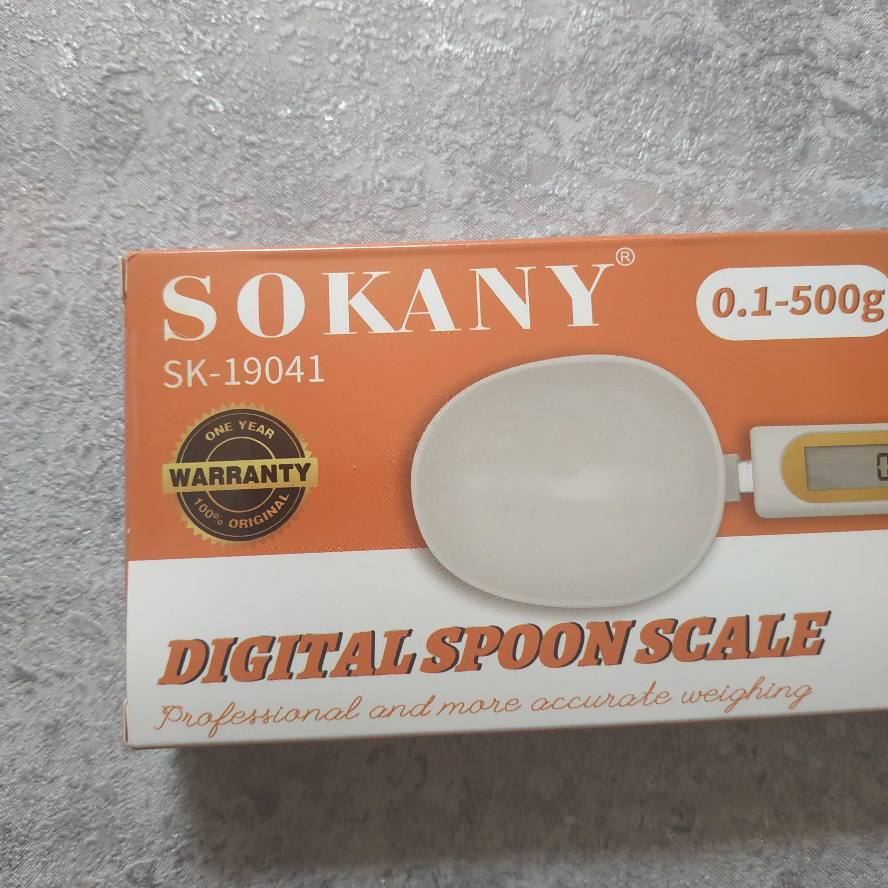 Ложка-ваги SOKANY з LCD-дисплеєм – точність до грама у вашій кухні