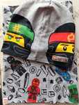 Czapka, komin zestaw Ninjago LEGO rozmiar 134/170
